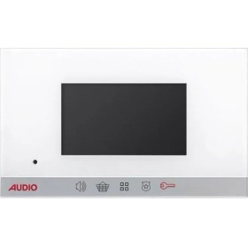 Resim AUDIO 4,3'' Busplus Modern Gdm Beyaz Görüntülü Diafon 