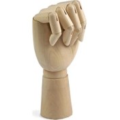 Resim Ahşap Model Mankeni Sol El Bayan 25 Cm. 