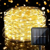 Resim Güneş Peri Işıkları - 50/100/200/300 LED, Dış Mekan Güneş Işıkları, Akıllı Hareket Sensörü, Akıllı Anahtar, Dış Mekan Dekoratif Işıklar 8 Aydınlatma Modu ile, Bahçeler, Avlular, Verandalar, Dış Duvarlar, Ağaç Süslemeleri, Paskalya, Cadılar Bayramı, Noel için Uygun 