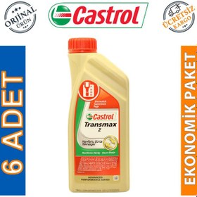 Resim Castrol Transmax Z Sentetik Otomatik Şanzıman Yağı 6 x 1 L 