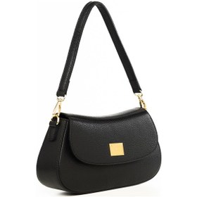 Resim Portföy Çantası Kadın Mıa Piumelli Milano Bag D28 Black D28 Black 