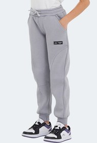 Resim Slazenger LAVRA Unisex Çocuk Cepli Taş Gri Eşofman Altı 