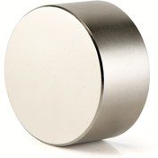 Resim 1 Adet 40x20mm Büyük Yuvarlak Mıknatıslar, Kalıcı Mıknatıs Diski ile Çıkarma 
