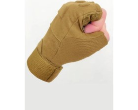 Resim Single Sword Strongclaw Strongclaw SC-1002 Kısa Parmak Taktik ve Outdoor Eldiveni – Dayanıklı Operasyon Modeli 