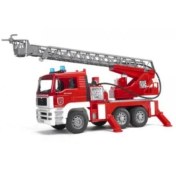 Resim Bruder 02771 Man Merdivenli Oyuncak İtfaiye Arabası 