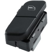 Resim Taycarex Volkswagen Fox Sol Ön/Sol Arka Cam Açma Düğmesi Anahtarı OEM:6Q0959855 