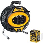 Resim Sgs 2133 20 Metre Makaralı Uzatma Kablosu 3x2,5 Kablo 