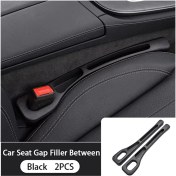 Resim Yeni Nesil Esnek Telefon Cüzdan Anahtar Para Düşme Engelleyici Araç Koltuk Arası Düzenleyici Siyah 