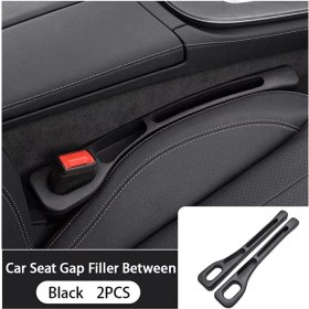 Resim Yeni Nesil Esnek Telefon Cüzdan Anahtar Para Düşme Engelleyici Araç Koltuk Arası Düzenleyici Siyah 