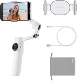 Resim Mu Art Ahşap Insta360 Flow 2 Pro Akıllı Telefon Gimbal Sabitleyici (Beyaz) 