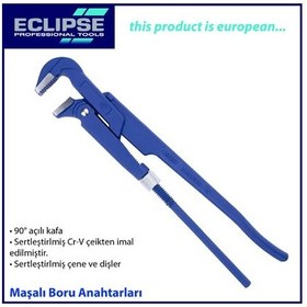Resim Eclipse Eswdpw3 Maşalı Boru Anahtarı 75 MM 