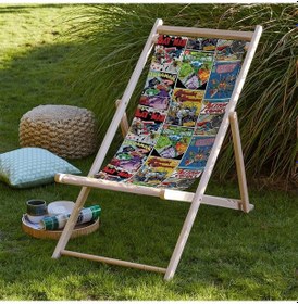 Resim Bluehomeconcept Adawall Home Justice League Şezlong 