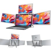 Resim Trimonitör 14” Taşınabilir Üçlü Monitör 