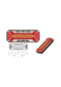 Resim STOP LAMBASI NEON LEDLİ 5 FONKSİYON (KAYAR SİNYALLİ) 