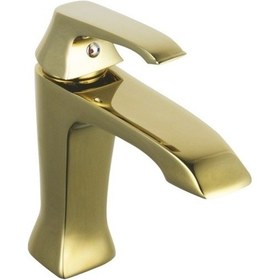 Resim Creavit Ag1500G Avangart Musluk Lavabo Bataryası Altın Gold Armatör 