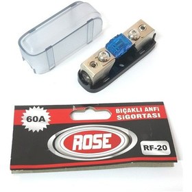 Resim Rose 60 Amper Bıçaklı Anfi Sigortası 