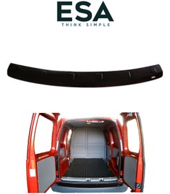 Resim ESA Volkswagen Caddy 2003-2014 Arka Tampon Koruma Bagaj Eşiği ABS 