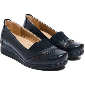 Resim Bestello Bağcıksız Poli Comfort 018-c124 Kadın Ayakkabı Siyah 