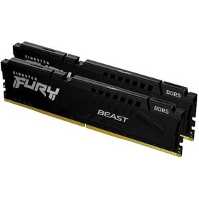 Resim FURY Beast 32GB DDR5 6000MHz CL40 Performans Rami Kit (2x16GB) 