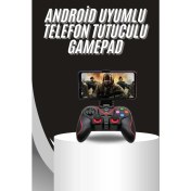 Resim Kablosuz Oyun Kolu Bluetooth Joystick Gamepad Android Uyumlu 