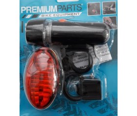 Resim Koop Çok Fonksiyonlu Bisiklet Ikaz Aydınlatması Ön ve Arka 