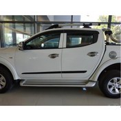 Resim Mitsubishi l200 kapı koruma çıtası siyah 4 parça Mitsubishi l200 kapı koruma çıtası siyah 4 parça