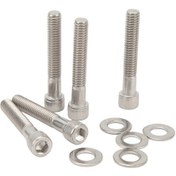 Resim Silindir Kapağı Cıvata Takımı Sertleştirilmiş 304 Paslanmaz Çelik Cilalı Ford Küçük Blok Sbf 289 302 5.0l 351w İçin Yedek. 