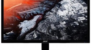 Resim Acer 23.6" KG241QBİİ Kg1 Led 1Ms 75Hz 1920X1080 Fullhd 2XHdmi Vga (Vesa) Freesync Siyah Monitör 