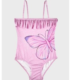 Resim Slipstop Peri İnce Askılı Kolay Kuruyan Uv Korumalı Parlak Mayo Kız Çocuk Mayo Sm2612000103 Pembe 