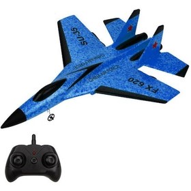 Resim Reedark Epp Su-35 Rc Uçak Modeli - 2.4ghz Uzaktan Kumandalı, 3 Eksenli Jiroskoplu, Çocuklar Ve Yetişkinler İçin Mavi 