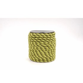 Resim Polyester Kordon İp 10mm 50metre- Koyu yeşil / Açık yeşil 