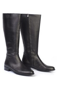 Resim KARVENSHOES Hakiki Deri Siyah Renk Çizme 1048 