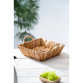 Resim Acar Wicker Hasır Ekmek Sepeti - 26 cm 