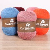 Resim 6 Çift Kaşmir 100. İpi, DIY Örgü ve Örgü Şapka, Eşarp İçin Yumuşak Sıcak İp, Toplam 300G+120G 