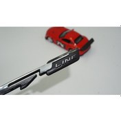 Resim Dk Kia Gt Line Bagaj Logo 3m 3d Krom Siyah Metal Logo 