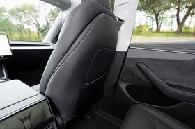 Resim (2'Lİ SET) Tesla T Parts Model 3 Y Koltuk Arkası Koruyucu, Tesla Koltuk Koruma Kılıfı 