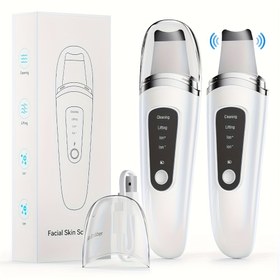 Resim INSKAM 4'ü 1 Arada Yüz Cilt Kazıyıcı ve Gözenek Temizleyici – USB Şarj Edilebilir, Derin Temizlik Aracı 4 Modla (Yumuşak/Günlük/Derin Temizlik/Masaj), Parlayan Cilt, Evde Spa Cilt Bakımı Temel, Cilt Bakım Aracı | Yumuşak Temizleyici | Gözenek Temizleyici, Yüz Cilt Kazıyıcı 
