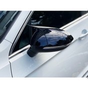 Resim Volkswagen Passat B7 Piano Black Yarasa Ayna Kapağı 