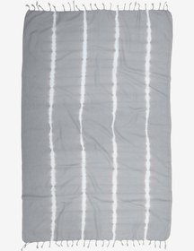 Resim Batik Boyama Peştemal Gri 