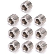 Resim Moveevo 10 Adet 304 Paslanmaz Çelik Bspp Erkek Dişli 1/8 İnç Hexagonal Tıkanıklama Ünitesi - Yüksek Basınç Dayanımı, Kolay Kurulum 