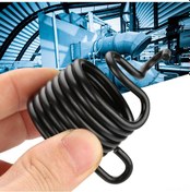 Resim Wezone 150, 190, 250 Modeli Hava Çekiçleri İçin Ortaç Halatlı Tamponlama Yay, Karbon Çelik, 8 Sarımsı, 34.4mm Dış Çap 