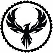 Resim Kıvırcıkyoga Kartal Desen 2.Model Tasarım Sticker 10 x 10 cm 
