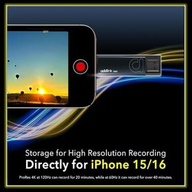 Resim Addlink P50 500 GB Harici SSD USB C, 1.050 MB/sn'ye kadar, USB 3.2 Gen2 Tip-C + USB A Bellek Çubuğu iPhone 15,16,17/Mac/iPad/Android Telefon/Dizüstü/PS5/Creator/AI Dizüstü Bilgisayar/Oyun Bilgisayarı 