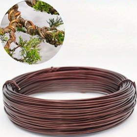 Resim Bonsai Eğitimi Teli 5.03 metre - Esnek Anodize Alüminyum Ağaç Şekillendirme ve Stil için, Bahçe Meraklıları için Dayanıklı Bitki Heykel Traşlama Teli 