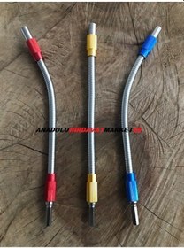Resim Gfb Bükülebilir Vidalama Ucu Çelik Şaft Bits Uzatma Ucu 