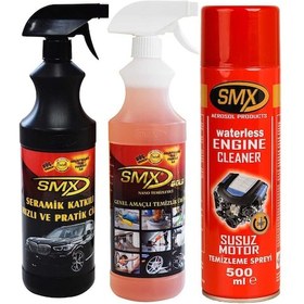 Resim SMX Susuz Motor Temizleme ve Koruma Spreyi / SMX Seramik Cila / H 