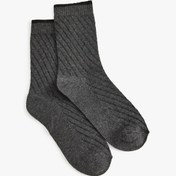 Resim Koton Soket Çorap Basic Dokulu Antrasit 5wak80339aa Antrasit 