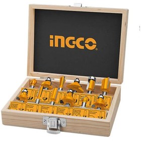 Resim İngco 6 mm 12 Parça Freze Takımı (ING-AKRT1201) 
