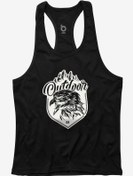 Resim BLUU Outdooreagle Fitness Gym Tank Top Sporcu Atleti 