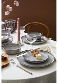 Resim Moderna 4 Parça 24 Cm Düz Servis Tabağı 